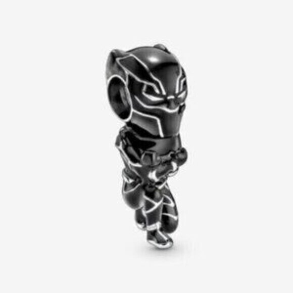 Pandora Marvel The Avengers Black Panther Charm - Picture 1 of 5
